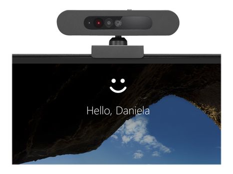Lenovo 500 FHD Webcam - nettkamera med Windows Hello (4XC0V13599)