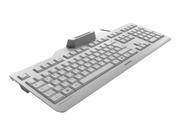 Cherry SECURE BOARD 1.0 - tastatur - med NFC - Tysk - hvit/grå (JK-A0400DE-0)