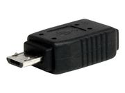StarTech Micro USB to Mini USB 2.0 Adapter M/F - Micro to Mini USB Adapter - Mini USB Adapter - Micro USB to Mini USB (UUSBMUSBMF) - USB-adapter - Micro-USB type B til mini-USB type B (UUSBMUSBMF)