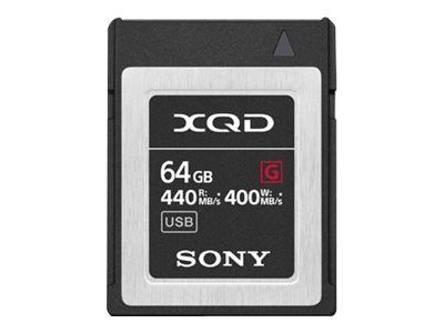 Sony G Series 64GB XQD 440/ 400MB/ s (QDG64F)
