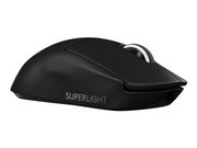 Logitech PRO X SUPERLIGHT Wireless Gaming Mouse - mus - 2.4 GHz - svart (910-005880)