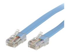 StarTech Cisco Console Rollover Cable - RJ45 Ethernet - Network cable - RJ-45 (M) to RJ-45 (M) - 6 ft - molded, flat - blue - ROLLOVERMM6 - nettverkskabel - 1.8 m - blå