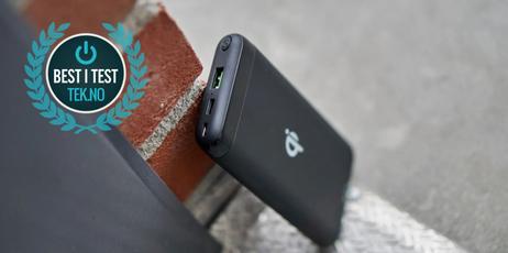 Deltaco Powerbank 10W Trådløs lading Qi 10000mAh (PB-Q1001)