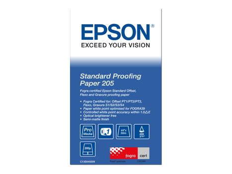 Epson Proofing Paper Standard - rettepapir - 1 rull(er) - Rull (111,8 cm x 50 m) (C13S045009)
