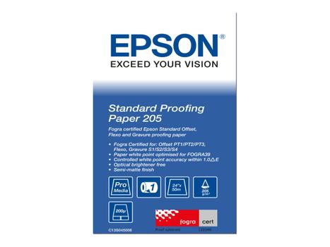 Epson Proofing Paper Standard - rettepapir - 1 rull(er) - Rull A1 (61,0 cm x 50 m) (C13S045008)