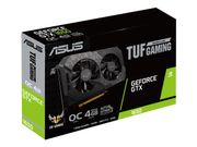 ASUS TUF-GTX1650-O4GD6-P-GAMING - OC Edition - grafikkort - GF GTX 1650 - 4 GB (90YV0EZ2-M0NA00)