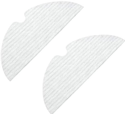 Xiaomi ekstra mopper til robotstøvsuger Dreame L10 Pro, F9 og Mi 1C, 2-pk, hvit (RMP0)