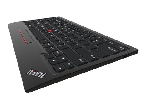Lenovo ThinkPad TrackPoint Keyboard II - tastatur - med Trackpoint - Nordisk - ren svart (4Y40X49527)