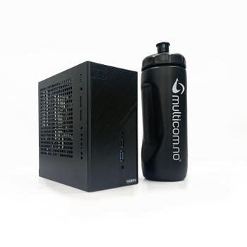 ASRock DeskMini X300 Series Barebone - støtter AMD AM4 opptil 65W, 2x DDR4, 2x M.2 PCIe , 2x 2.5" SATA, HDMI, DisplayPort,  VGA (90BXG3T01-A10GA0W)