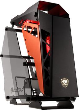 COUGAR Case Conquer Mid tower Tempered glass cover 3 LED fan (385LMR0.0001)