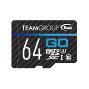 Team Group GO Card 64GB microSD 4K-opptak - UHS-I U3