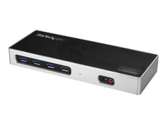 StarTech Dual 4K Docking Station - USB C and A (3.0) - Dual Monitor DisplayPort + HDMI Dock for Mac & Windows Laptops (DK30A2DH) - Dokkingstasjon - USB-C / Thunderbolt 3 - 2 x HDMI - GigE - for P/N: ARMBARDUO,