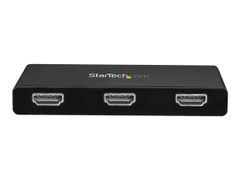 StarTech 3-Port Multi Monitor Adapter, USB-C to 3x HDMI Video Splitter, USB Type-C DP 1.2 Alt Mode to HDMI MST Hub, Dual 4K 30Hz or Triple 1080p, Thunderbolt 3 Compatible, Windows Only - Multi Stream Transport