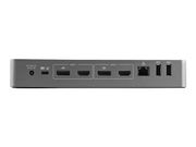 StarTech USB-C & USB-A Dock, Hybrid Universal Laptop Docking Station with 100W Power Delivery, Dual Monitor 4K 60Hz HDMI & DisplayPort,  4x USB 3.1 Gen 1 Hub, Gigabit Ethernet (GbE) - Hybrid USB Type-C Dock (DK (DK30C2DPEPUE)