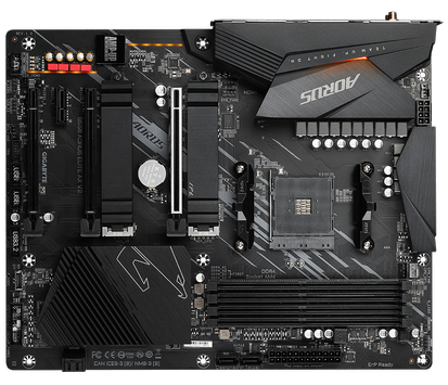 Gigabyte B550 AORUS ELITE AX V2, ATX, AM4, Wi-Fi 6, 2.5GbE LAN, 4x DDR4, 2x M.2, PCIe 4.0 x16, 6x SATA3, 1x Front USB-C, 2x USB3.1, 5x USB3.0 (B550 AORUS ELITE AX V2)