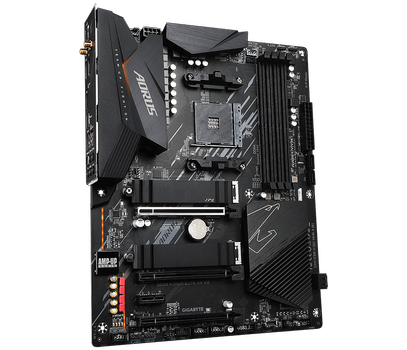 Gigabyte B550 AORUS ELITE AX V2, ATX, AM4, Wi-Fi 6, 2.5GbE LAN, 4x DDR4, 2x M.2, PCIe 4.0 x16, 6x SATA3, 1x Front USB-C, 2x USB3.1, 5x USB3.0 (B550 AORUS ELITE AX V2)