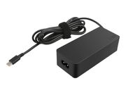 Lenovo USB-C 65W AC Adapter - Strømadapter - AC 100-240 V - 65 watt - for ThinkPad E490; E59X; L490; L590; P43; P53; T49X; T590; X1 Carbon (7th Gen); X390 Yoga (4X20M26272)