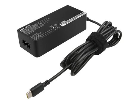 Lenovo USB-C 65W AC Adapter - Strømadapter - AC 100-240 V - 65 watt - for ThinkPad E490; E59X; L490; L590; P43; P53; T49X; T590; X1 Carbon (7th Gen); X390 Yoga (4X20M26272)