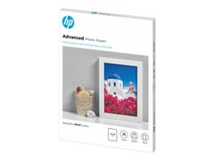HP Advanced Glossy Photo Paper - fotopapir - blank - 25 ark - 130 x 180 mm