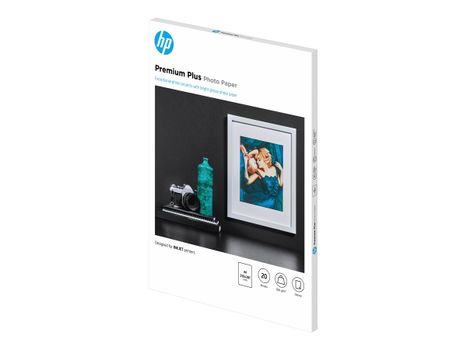HP Premium Plus Photo Paper - fotopapir - blank - 20 ark - A4 - 300 g/m² (CR672A)