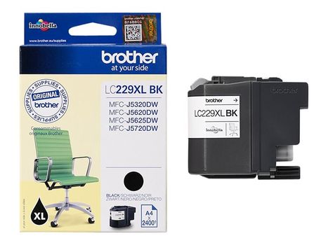 Brother LC229XLBK - svart - original - blekkpatron (LC229XLBK)