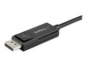 StarTech 6ft (2m) USB C to DisplayPort 1.4 Cable 8K 60Hz/4K - Reversible DP to USB-C or USB-C to DP Video Adapter Cable HBR3/ HDR/ DSC - USB/ DisplayPort-kabel - 2 m (CDP2DP142MBD)