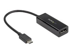StarTech USB C to DisplayPort Adapter, 8K/5K/4K USB Type C to DP 1.4 Alt Mode Video Converter, HBR3/DSC/HDR, 8K 60Hz, Thunderbolt 3 Compatible DisplayPort 1.4 Monitor Display Adapter - 8K USB-C to DP Adapter (
