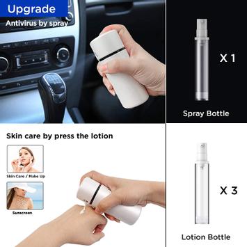 Yotime H2 3-i-1 sprayflaske-beholder (YOTIME-H2)