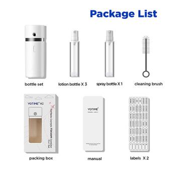 Yotime H2 3-i-1 sprayflaske-beholder (YOTIME-H2)