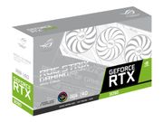 ASUS ROG-STRIX-RTX3090-O24G-WHITE - OC Edition - grafikkort - GF RTX 3090 - 24 GB - hvit (90YV0F96-M0NM00)