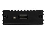 StarTech USB-C (10Gbps) to M.2 NVMe SSD Enclosure - Portable M.2 PCIe Aluminum Case - 1GB/s Read & Write - Mac & PC - drevkabinett - M.2 Card - USB 3.1 (Gen 2) (M2E1BMU31C)