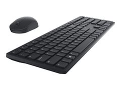 DELL Pro KM5221W - tastatur- og mussett - QWERTY - Pan Nordic - svart