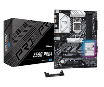 ASRock Z590 Pro4, LGA1200, ATX 2.5Gb LAN, 4x DDR4, 3x M.2, 1x PCIe 4.0 x16, 6x SATA3