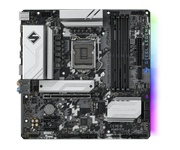 ASRock B560M Steel Legend, LGA1200 mATX, 4x DDR4, 2x M.2, 1x PCIe 4.0 x16, 4x SATA3 (90-MXBFA0-A0UAYZ)