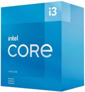 Intel Core i3-10105F, 3.7GHz - 4.4GHz 4 kjerner/8 tråder, 6MB cache, uten integrert grafikkprosessor