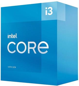 Intel Core i3-10105, 3.7GHz - 4.4GHz 4 kjerner/8 tråder, 6MB cache, Intel UHD Graphics 630 (BX8070110105)