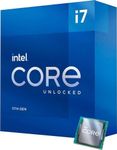 Intel Core i7-11700K,  3.6GHz - 5.0GHz 8 kjerner/ 16 tråder, 16MB cache, Intel UHD Graphics 750 (BX8070811700K)