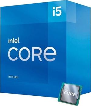 Intel Core i5-11400F, 2.6GHz - 4.4GHz 6 kjerner/12 tråder, 12MB cache, uten integrert grafikkprosessor