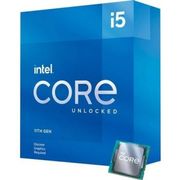 Intel Core i5-11600KF, 3.9GHz - 4.9GHz 6 kjerner/12 tråder, 12MB cache, uten integrert grafikkprosessor