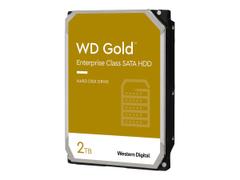 WD Gold Datacenter Hard Drive WD2005FBYZ - Harddisk - 2 TB - intern - 3.5" - SATA 6Gb/s - 7200 rpm - buffer: 128 MB