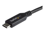 StarTech 6ft/1.8m USB C to Displayport 1.4 Cable Adapter - 4K/5K/8K USB Type C to DP 1.4 Monitor Video Converter Cable - HDR/ HBR3/ DSC - ekstern videoadapter - svart (CDP2DP146B)