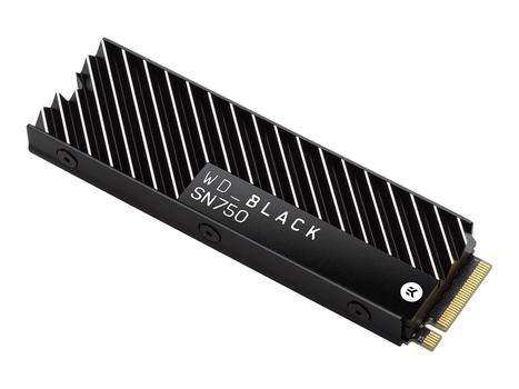 WD Black SN750 NVMe SSD WDS500G3XHC - SSD - 500 GB - PCIe 3.0 x4 (NVMe) (WDS500G3XHC)