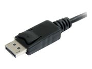 StarTech 6in DisplayPort to Mini DisplayPort Video Cable Adapter - M/F - DP Male to Mini DP Female - Black (DP2MDPMF6IN) - DisplayPort-adapter - 15.2 cm (DP2MDPMF6IN)