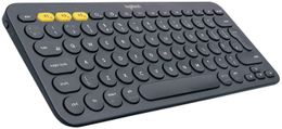 Logitech K380 Multi-Device Bluetooth Keyboard - tastatur - Nordisk - svart