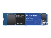 WD Blue SN550 NVMe SSD WDS500G2B0C - Solid State Drive - 500 GB - PCI Express 3.0 x4 (NVMe) (WDS500G2B0C)