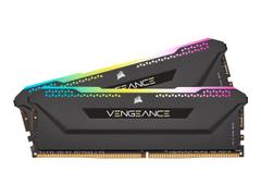Corsair Vengeance RGB PRO SL - DDR4 - sett - 16 GB: 2 x 8 GB - DIMM 288-pin - 3600 MHz / PC4-28800 - ikke-bufret