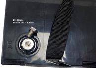 Ontario PRO MAX 12.8V 100Ah LiFePO₄ litiumbatteri (med blåtann) for båt, hytte, campingvogn og bobil (forbruk) (ONT12V-SYL-100AH)