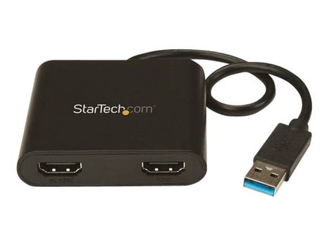 StarTech USB to Dual HDMI Adapter - 4K 30Hz (USB32HD2)