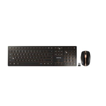 Cherry DW 9000 SLIM, trådløst tastatur & mus, 2.4GHz, Bluetooth (JD-9001PN-2)