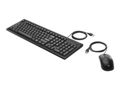 HP 160 - tastatur- og mussett - Tysk - svart